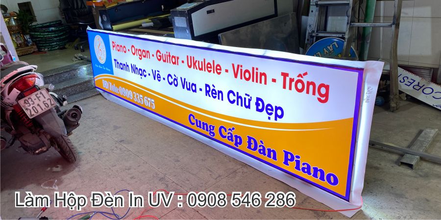 Làm Hộp đèn In Uv