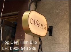 Hộp đèn Mica Hình Elip