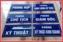 Bảng Tên Phòng Mica