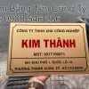 #25 Làm Bảng Công Ty Mica