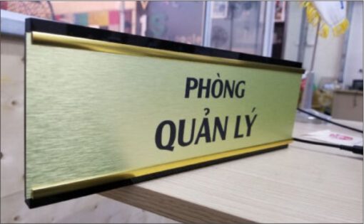 Bảng Phòng Ban Alu In Uv