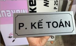 Bảng Tên Phòng Ban Alu Dán Decal